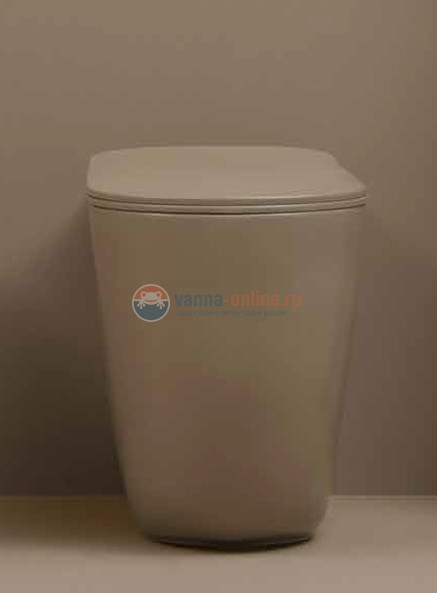 Приставной унитаз Kerasan Nolita 531881, безободковый