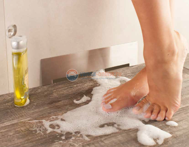 Душевой лоток Pestan Confluo Premium Wall Drain пристенный, нержавеющая сталь 13100060