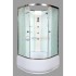 Душевая кабина Deto Em EM4580 N гм 80 x 80 см, без крыши, с гидромассажем