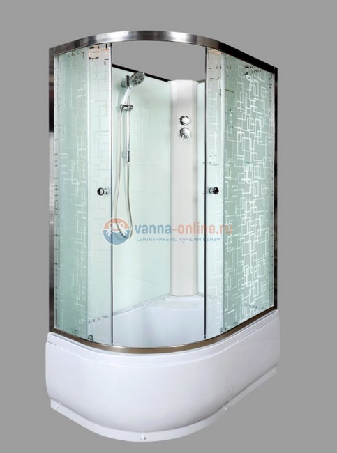 Душевая кабина Deto Em EM4511 L/R N 110 x 80 см, без крыши