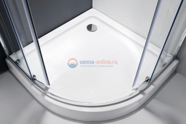 Душевой уголок Cezares Molveno MOLVENO-RH-2-120/90-C/P-Cr-IV, 120 х 90 см, стекло прозрачное/матовое, цвет профиля хром