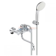 Смеситель Grohe Costa S 2679210A (26792001) универсальный для ванны/душа с гарнитуром Смеситель Grohe Costa S 2679210A (26792001) универсальный для ванны/душа с гарнитуром