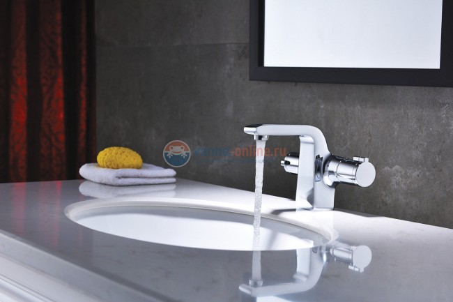 Смеситель Lemark Yeti LM7836C для умывальника термостатический Смеситель Lemark Yeti LM7836C для умывальника термостатический