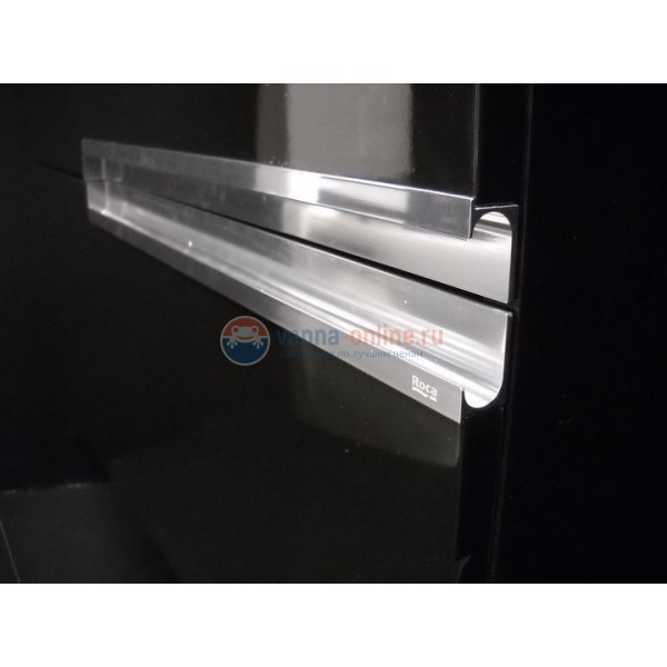 Тумба под раковину Roca Victoria Nord Black ZRU9000097, 80 см, цвет чёрный глянец Тумба под раковину Roca Victoria Nord Black ZRU9000097, 80 см, цвет чёрный глянец