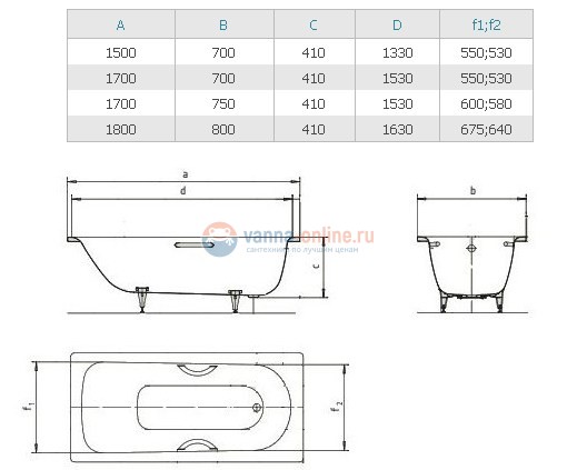 Стальная ванна KALDEWEI Saniform Plus Star 180x80 standard mod. 337 133700010001 Стальная ванна KALDEWEI Saniform Plus Star 180x80 standard mod. 337 133700010001