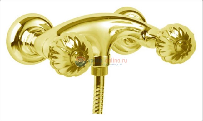 Смеситель Cezares Royal Palace DS-03/24-MS цвет золото Смеситель Cezares Royal Palace DS-03/24-MS цвет золото