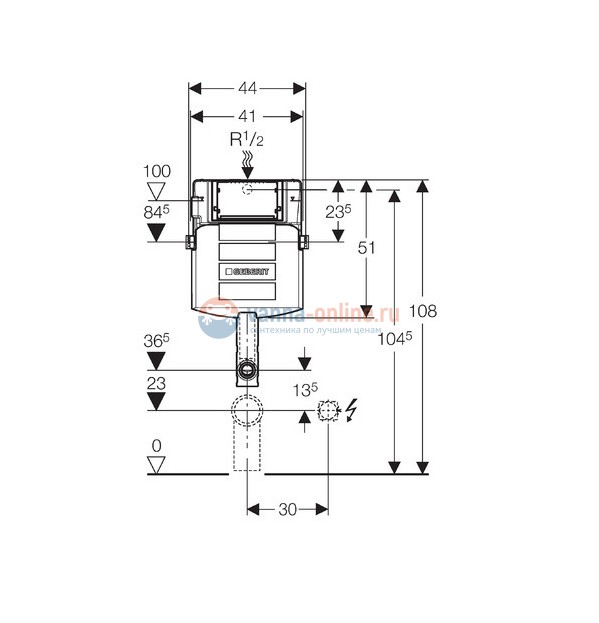Бачок Geberit Sigma 109.300.00.5