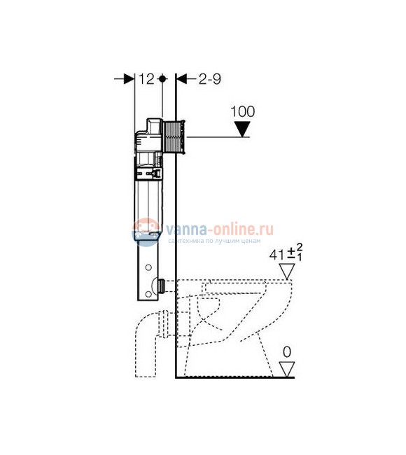 Бачок Geberit Sigma 109.300.00.5