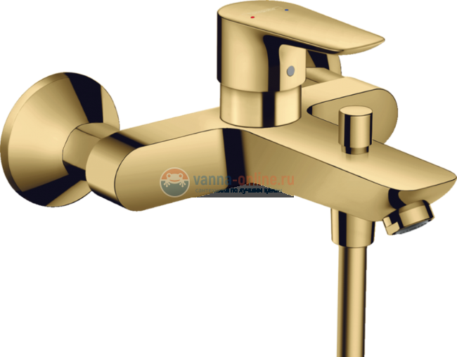 Смеситель для ванны Hansgrohe Talis E 71740990, золото Смеситель для ванны Hansgrohe Talis E 71740990, золото