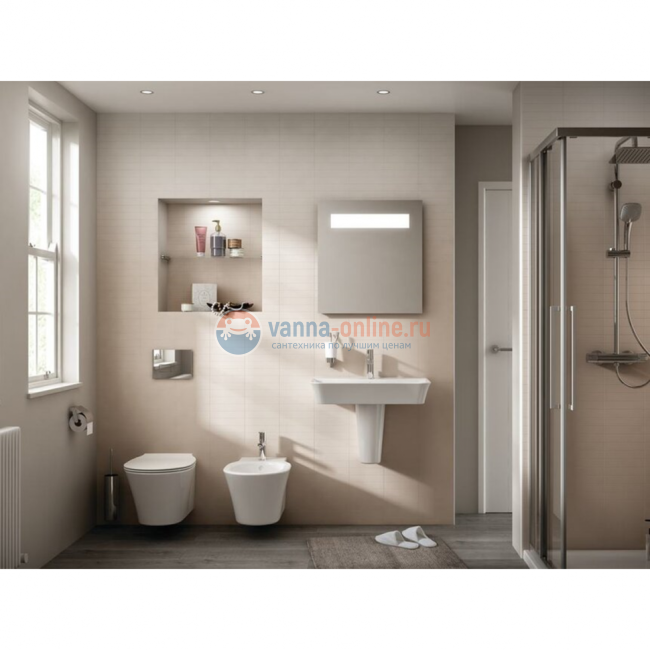 Подвесное биде Ideal Standard CONNECT AIR E026601 Подвесное биде Ideal Standard CONNECT AIR E026601