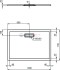 Душевой поддон 1000x700x25 мм Ideal Standard T4475V1 ULTRAFLAT NEW