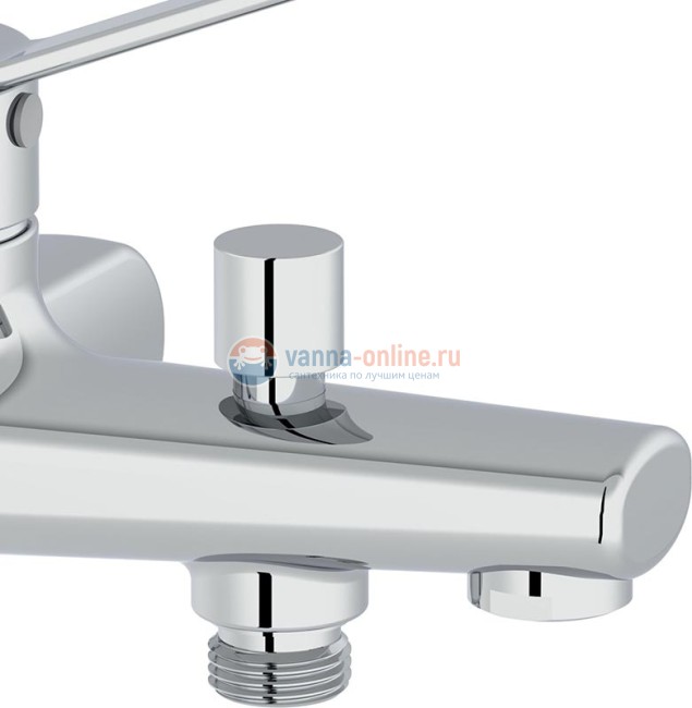 Смеситель Jacob Delafon EO E24160RU-CP для ванны и душа, хром