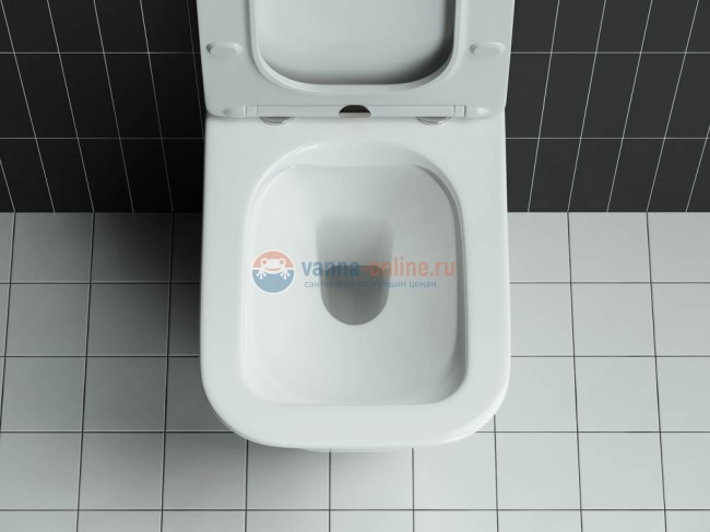 Подвесной унитаз Ceramica Nova Mono Rimless CN1902 35 x 50 x 36 см безободковый, с сиденьем Soft Close Подвесной унитаз Ceramica Nova Mono Rimless CN1902 35 x 50 x 36 см безободковый, с сиденьем Soft Close