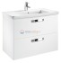 Тумба под раковину Roca Gap 80, ZRU9302732, белая матовая
