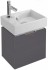 Тумба под раковину Jacob Delafon Formilia EB1096-N14, 38.6 х 29 см, серый антрацит