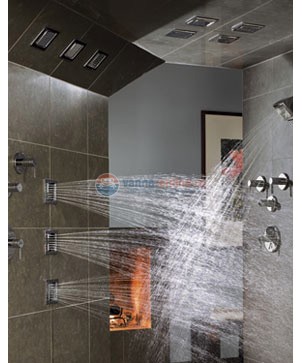 Форсунка Jacob Delafon Watertile E3878-CP квадратная