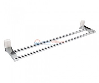 Полотенцедержатель двойной WasserKRAFT Leine 5040WHITE Полотенцедержатель двойной WasserKRAFT Leine 5040WHITE