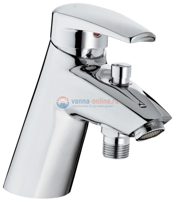 Смеситель Jacob Delafon Panache E71240 для ванны и душа на 1 отверстие Смеситель Jacob Delafon Panache E71240 для ванны и душа на 1 отверстие