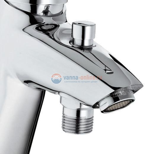 Смеситель Jacob Delafon Panache E71240 для ванны и душа на 1 отверстие Смеситель Jacob Delafon Panache E71240 для ванны и душа на 1 отверстие