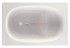 Стальная ванна BLB Europa Mini B05E 105х70 сидячая