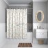 Штора для ванной комнаты Iddis Basic 200 x 240 см, B40P224i11, полиэстер, бело-бежевый Штора для ванной комнаты Iddis Basic 200 x 240 см, B40P224i11, полиэстер, бело-бежевый