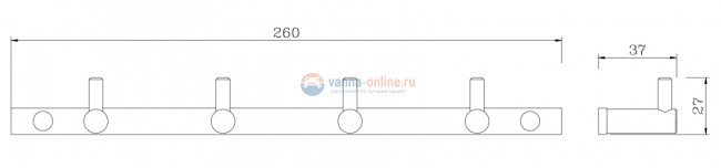 Крючок Rush Bianki BI76242