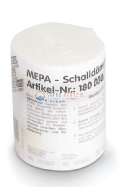 Звукоизоляционная лента Mepa 180030, 330 см Звукоизоляционная лента Mepa 180030, 330 см