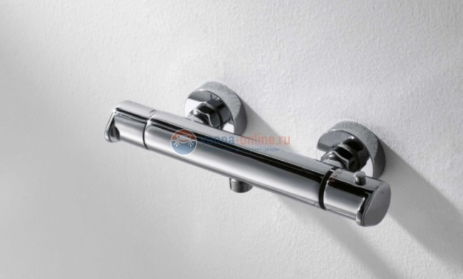 Смеситель Bravat Waterfall F939114C-01A-RUS термостатический для душа, хром Смеситель Bravat Waterfall F939114C-01A-RUS термостатический для душа, хром