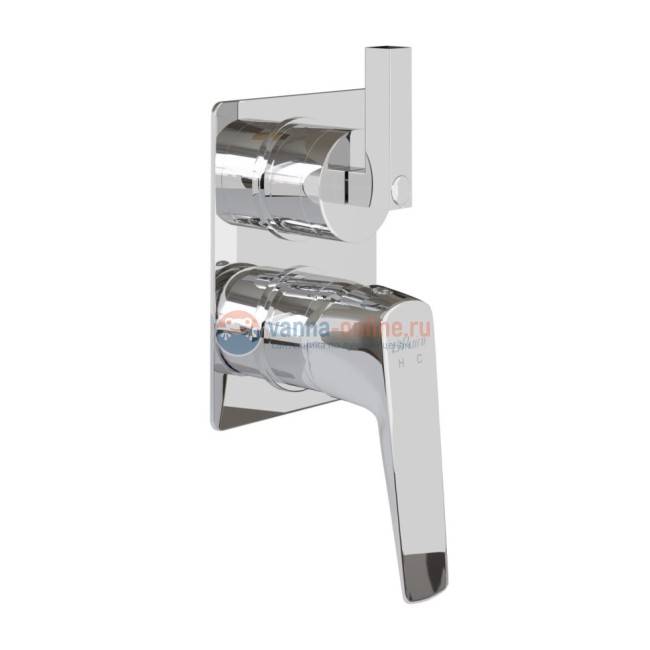 Смеситель для ванны PAINI Bari встраиваемый, хром Смеситель для ванны PAINI Bari встраиваемый, хром