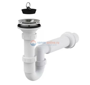 Выпускной комплект для душевого поддона Alcaplast A464 d50, с гидрозатвором Выпускной комплект для душевого поддона Alcaplast A464 d50, с гидрозатвором