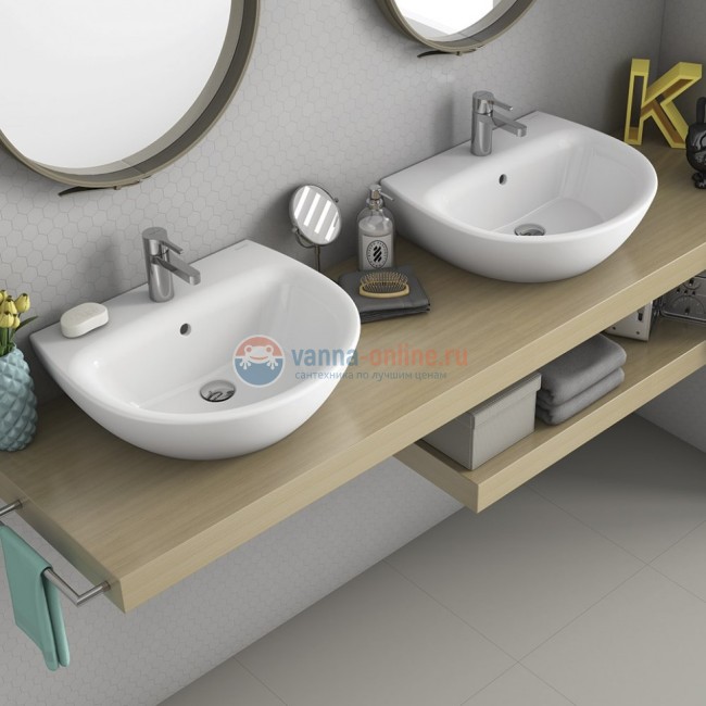 Раковина подвесная 57 Sanitana KAPA - POP ART