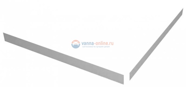 Экран для поддона Cezares Tray TRAY-S-A-80-SCR-W, белый