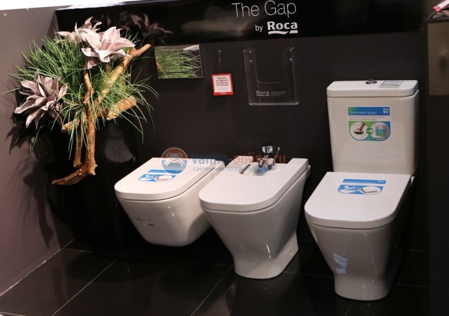 Подвесной унитаз Roca Gap 346477000 54 x 34 см (7.3464.7.700.0)