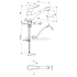 Смеситель для кухонной мойки Ideal Standard CERASPRINT NEW B5347AA