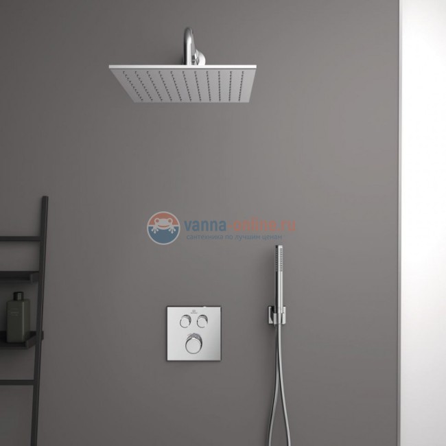 Квадратный верхний душ 300 мм Ideal Standard IDEALRAIN A5805AA
