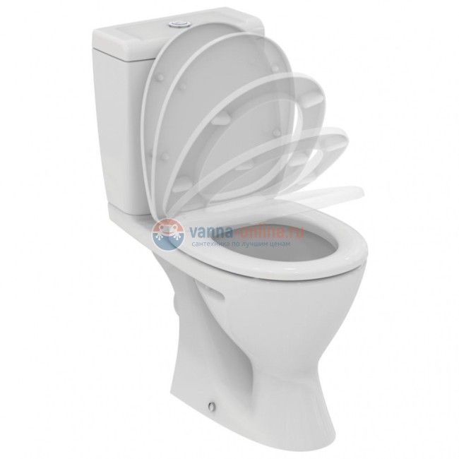 Напольный унитаз-компакт Ideal Standard EUROVIT V337101