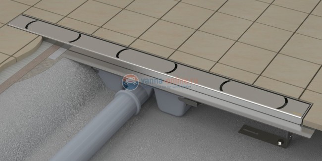 Душевой канал Ravak OZ Chrome X01427, 85 см