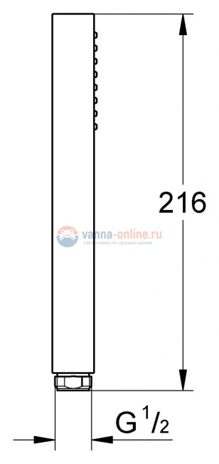 Ручной душ Grohe Euphoria Cube 27699000 Ручной душ Grohe Euphoria Cube 27699000
