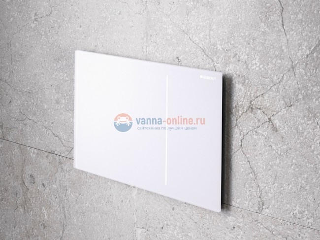 Клавиша Geberit Sigma Type 70 115.625.SJ.1, двойной смыв, стекло/алюминий, цвет черный