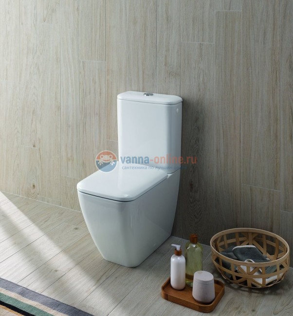 Напольный унитаз Geberit iCon Square 200920/228950 Напольный унитаз Geberit iCon Square 200920/228950