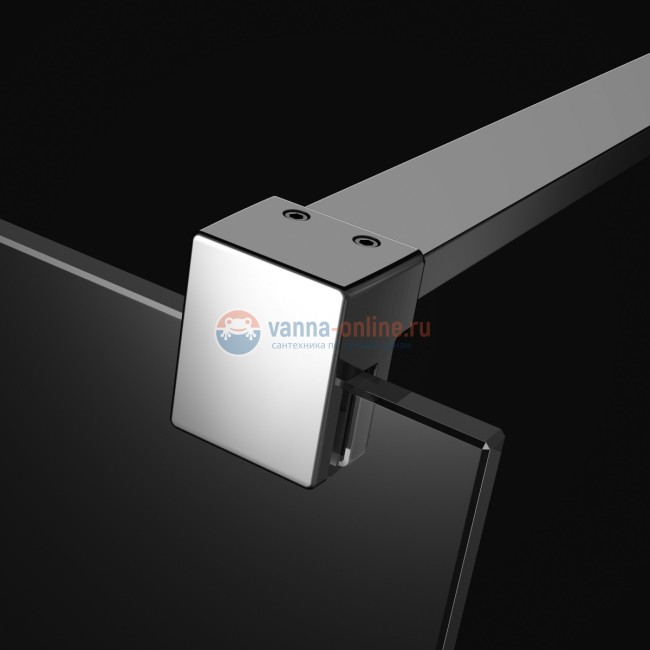 Душевая стенка Radaway Euphoria Walk-In II 1300, 130 + 30 см, стекло прозрачное, фурнитура хром