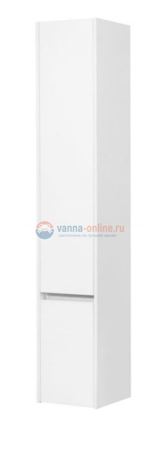 Пенал Акватон Стоун 1A228403SX01 30 см подвесной, белый глянцевый Пенал Акватон Стоун 1A228403SX01 30 см подвесной, белый глянцевый