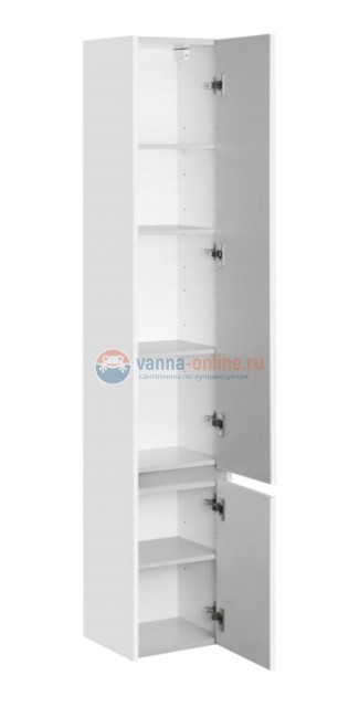 Пенал Акватон Стоун 1A228403SX01 30 см подвесной, белый глянцевый Пенал Акватон Стоун 1A228403SX01 30 см подвесной, белый глянцевый