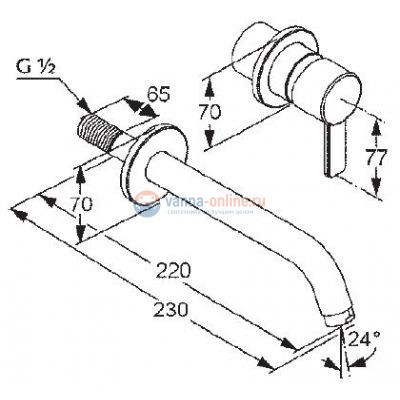 Смеситель Kludi Zenta 382450575 для раковины Смеситель Kludi Zenta 382450575 для раковины