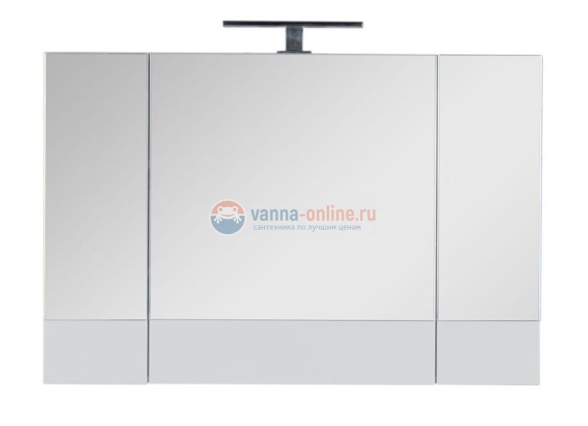 Зеркало-шкаф Aquanet Нота 100 (камерино) 00165372, цвет белый