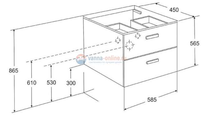Тумба под раковину Roca Victoria Nord ZRU9000028 600 х 450 мм, цвет белый глянец Тумба под раковину Roca Victoria Nord ZRU9000028 600 х 450 мм, цвет белый глянец