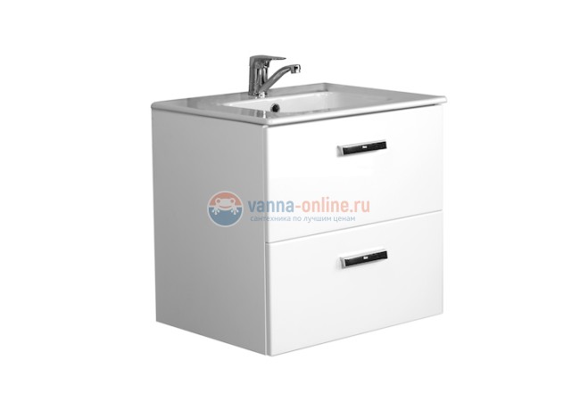 Тумба под раковину Roca Victoria Nord ZRU9000028 600 х 450 мм, цвет белый глянец Тумба под раковину Roca Victoria Nord ZRU9000028 600 х 450 мм, цвет белый глянец