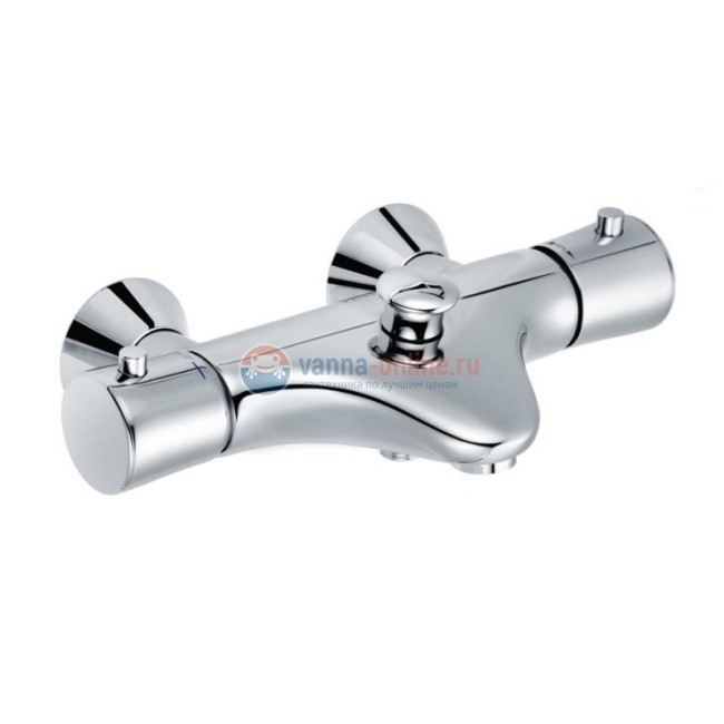 Смеситель Kludi Ambienta 534010538 для ванны и душа с термостатом DN 15 Смеситель Kludi Ambienta 534010538 для ванны и душа с термостатом DN 15