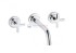 Смеситель Kludi Nova Fonte 201440520 для раковины на 3 отверстия Classic, хром Смеситель Kludi Nova Fonte 201440520 для раковины на 3 отверстия Classic, хром