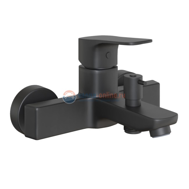 Смеситель для ванны Paini Viva Style без аксессуара, черный Смеситель для ванны Paini Viva Style без аксессуара, черный